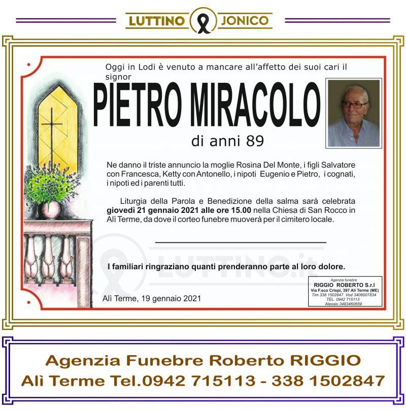 Pietro  Miracolo 